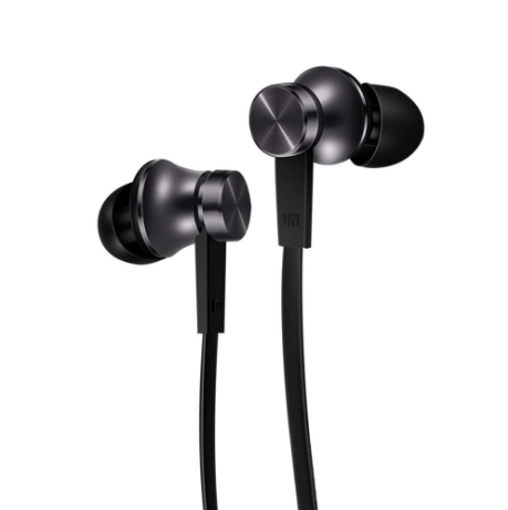 Xiao mi Mi Earphones Basic In-Ear Headset Wired Control Headphone With MIC Black