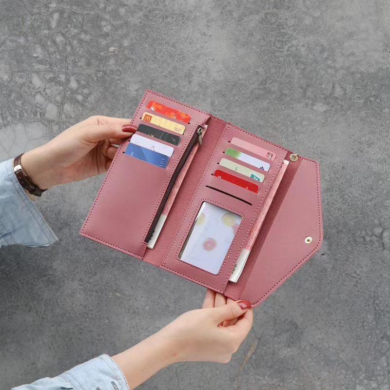 New tassel multi Card Wallet women's long hand bag