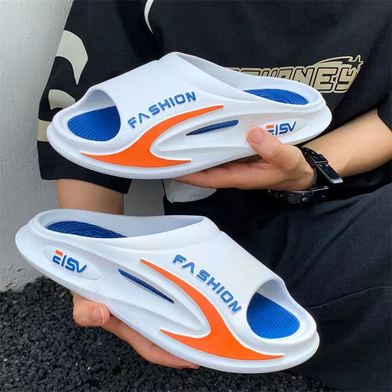 8933 Fashion Sport Slippers Shoes men Soft Thick Sole Non-slip Outdoor Slide Pool Beach Sandals