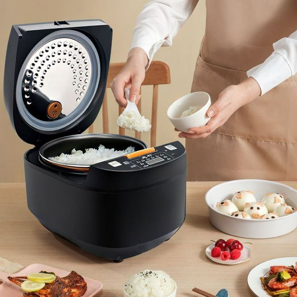 Smart Rice Cooker Non stick Pot Rice Cooker Digital Rice Cooker, Steamer, Grain Cooker, Multicooker Stainless Steel Exterior