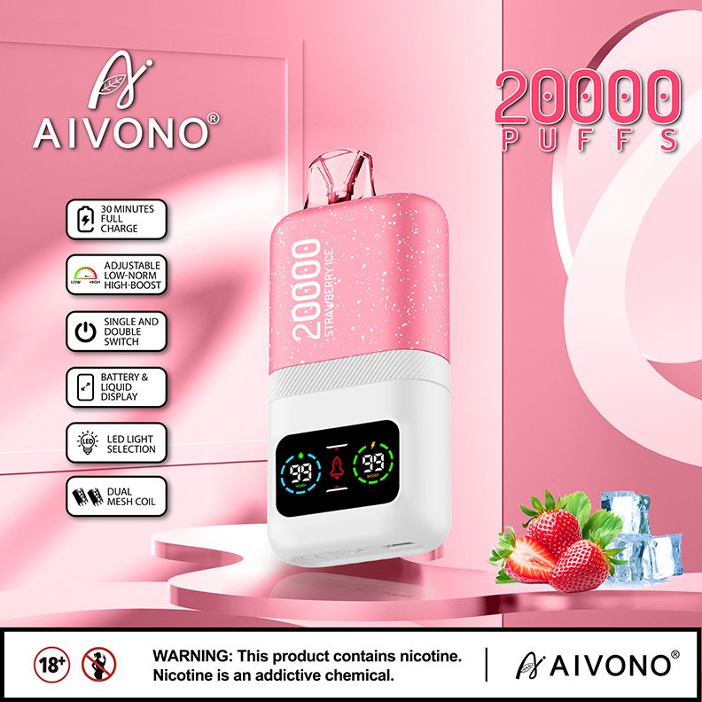 10 pcs 20K Vape-20000 puffs Vape Disposable e-cigarette Puffs 5% or 2% 20000 puffs Cool Mint OEM 600~25K PUFFS Watermelon ice Strawberry ice    
