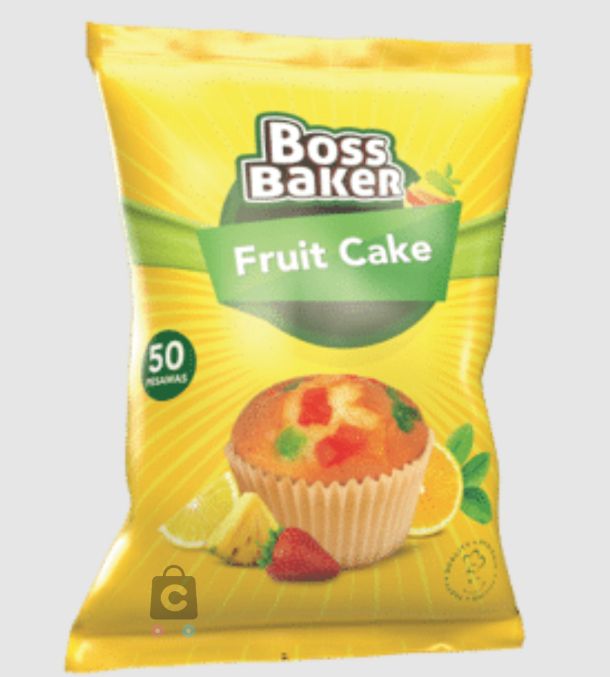 12PCS Boss Baker Fruit Cake 20G