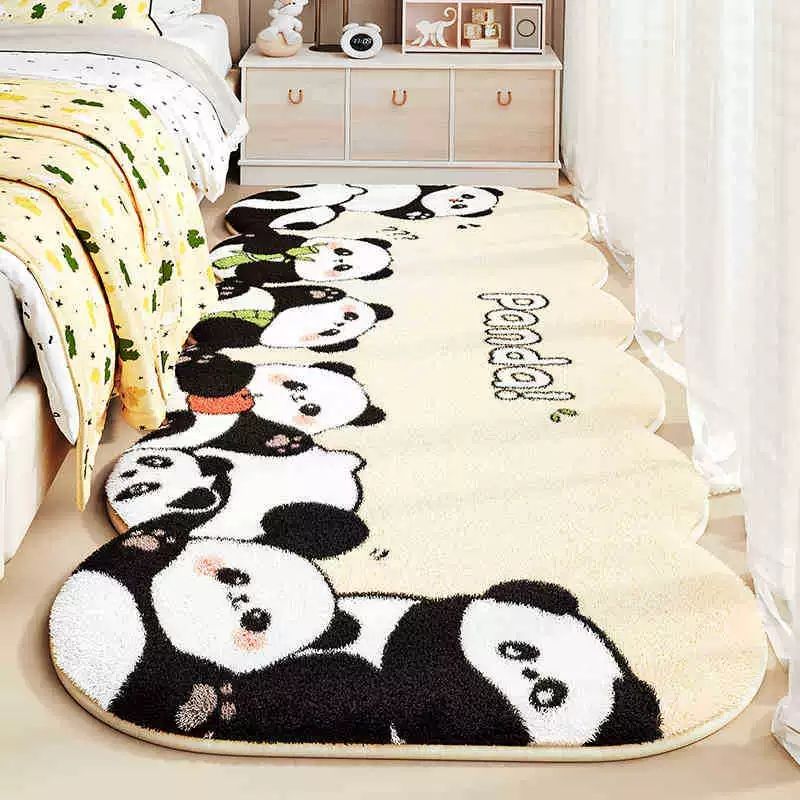 40*120cm,50*120cm,60*160cm,80*180cm,80*200cm Cartoon bedroom bedside carpet, dirt resistant carpet CRRSHOP Children's room carpet, bedroom thick plush pad free shipping mat# 14
