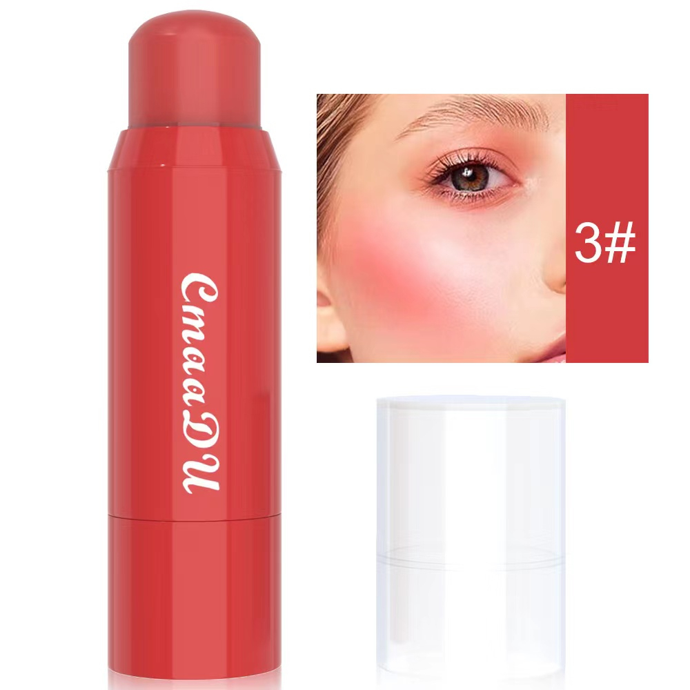CmaaDu  Lipstick Eye shadow Powder blusher 3way  3in1 Makeup colour stick for cheeks and lips&eyeshaow Long Lasting Velvet Liquid Lipstick   Sexy Lip Tint03