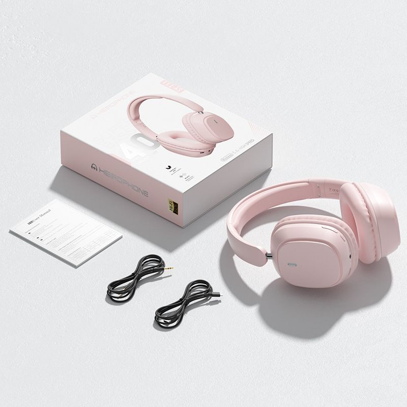Wireless over-ear ultra-long battery life foldable stereo Bluetooth headphones
