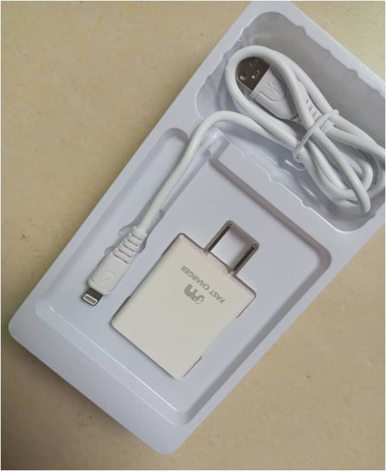 Plug Charger USB iPhone Quick Charger -Smart Fast Charging  iPhone Charger 