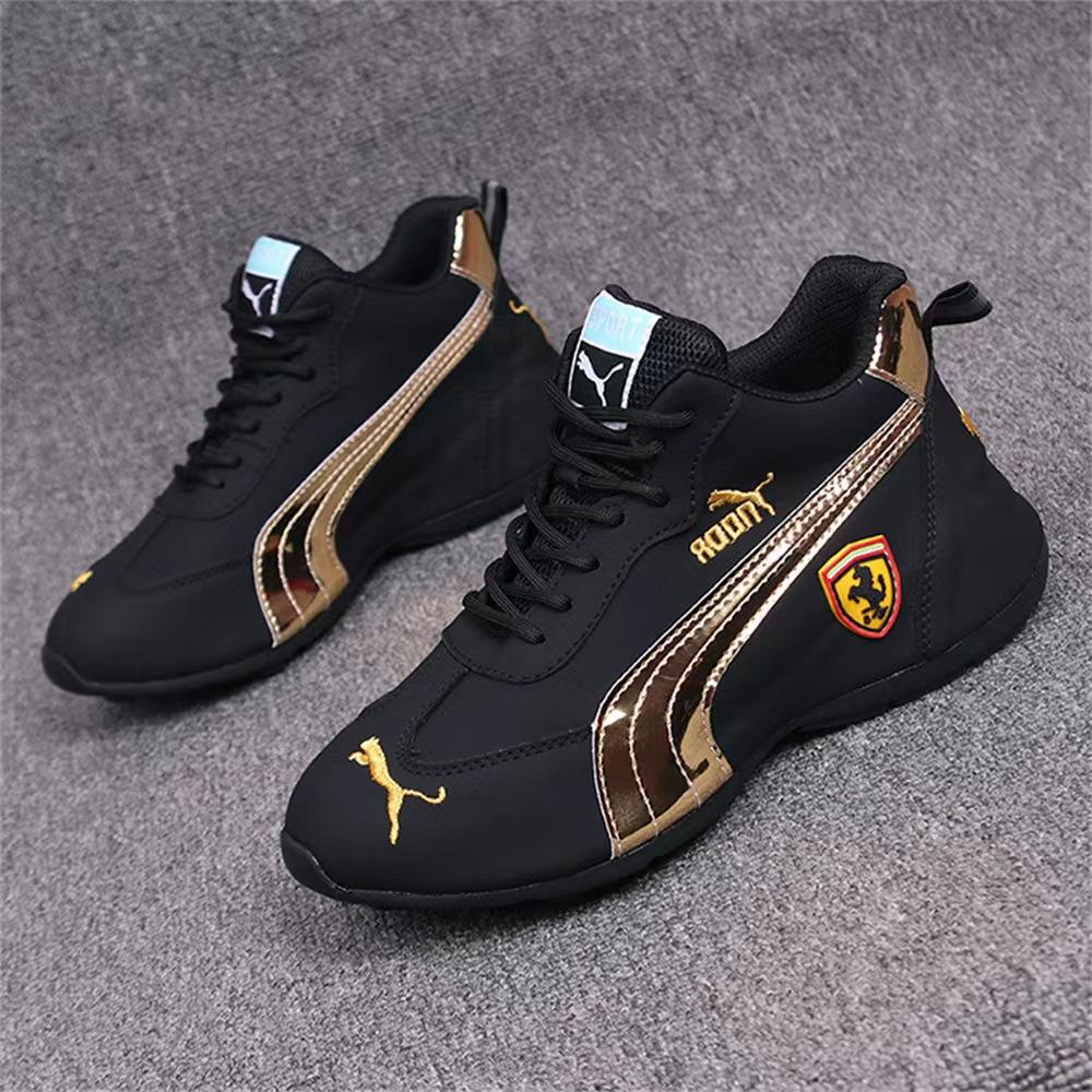 999 Men's and Women's Fashion Low-Top Lace-Up Sneakers Soft Soles and Leather Casual Shoes