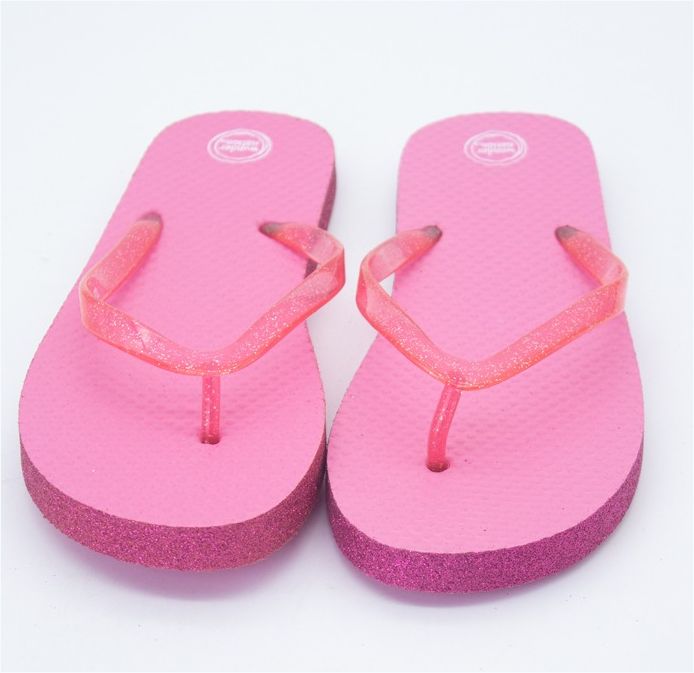 Children's Custom Logo Print PVC Flipflops Slipper- Outdoor Strand Unisex Slipper