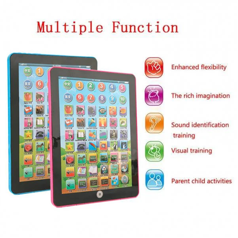 Tai Yi Toy Tablet English chinese Computer Laptop Kids Early Learning Education Electronic Early Machine
