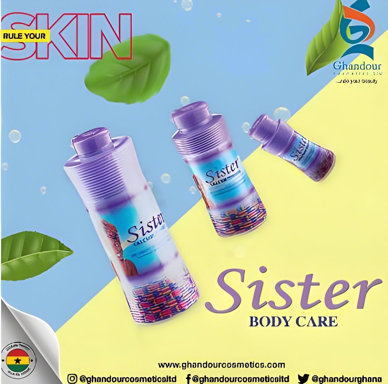 Sister Talcum Powder-180g/500g
