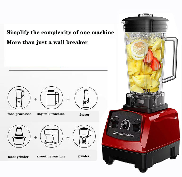 Cozy Cottage Wall breaker meat grinder Blender for Kitchen Professional Cooking Blender, Versatile Kitchen Appliance BPA-Free Blender Carafe - Speed Blender Soymilk Grain Grind Makerfor Shakes and Smoothies, Nut Butters, Soups, Dips, Hummus 2L

