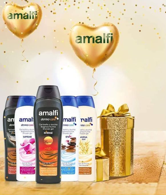750ml AMALFI SHOWER GEL-AMALFI DERMO CARE