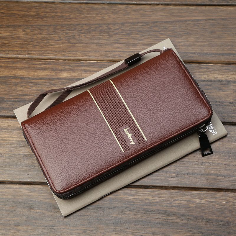 S6088 Men's Retro Long Large-Capacity Wallet Multi-Card Wallet