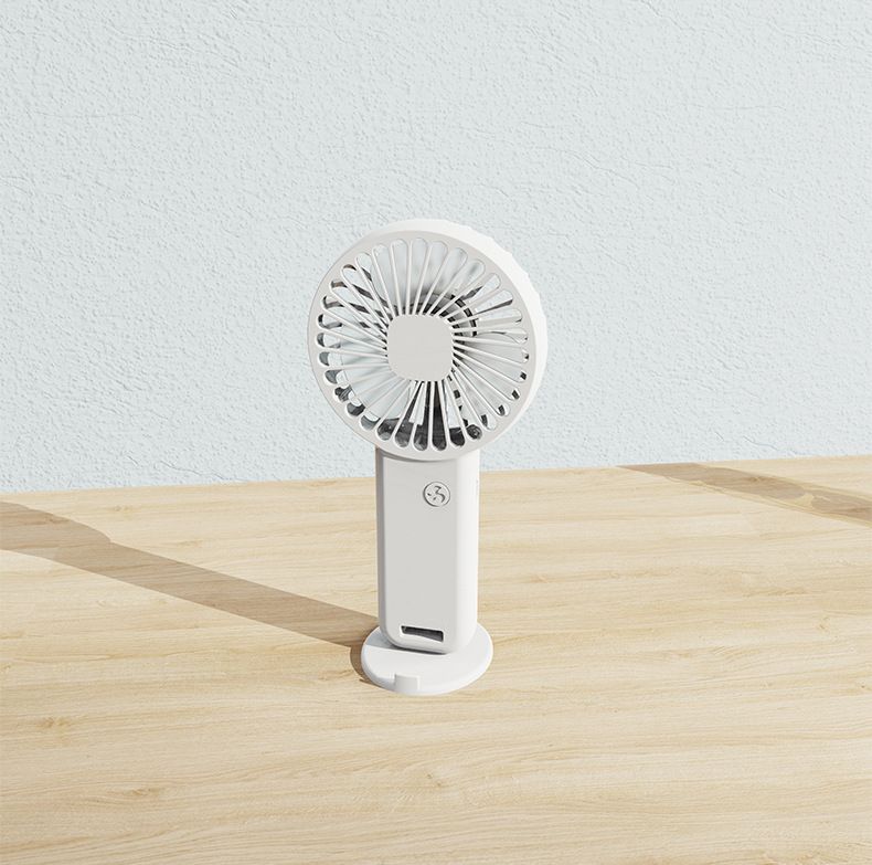 Handheld fan, usb charging small fan, portable mini dormitory desktop, silent gift logo