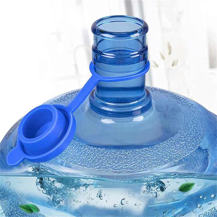 AUNONT Universal mineral water bucket lid silicone sealing cover single purchase round cover pure water bucket cover smart cover reusable