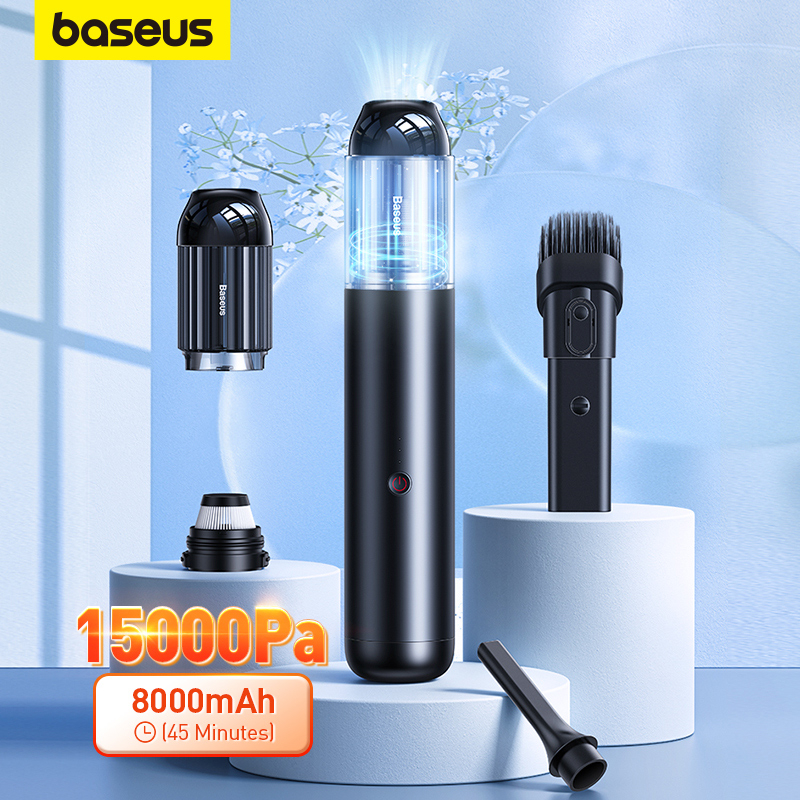A3 Baseus Vacuum Cleaner 15000Pa Wireless Portable Handheld 135W Strong Suction Car Handy Vacuum Cleaner Smart Home For Car Home