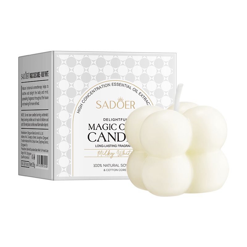 Magic Cube Scented Candle - Birthday Celebration Candle Set with Multiple Colors