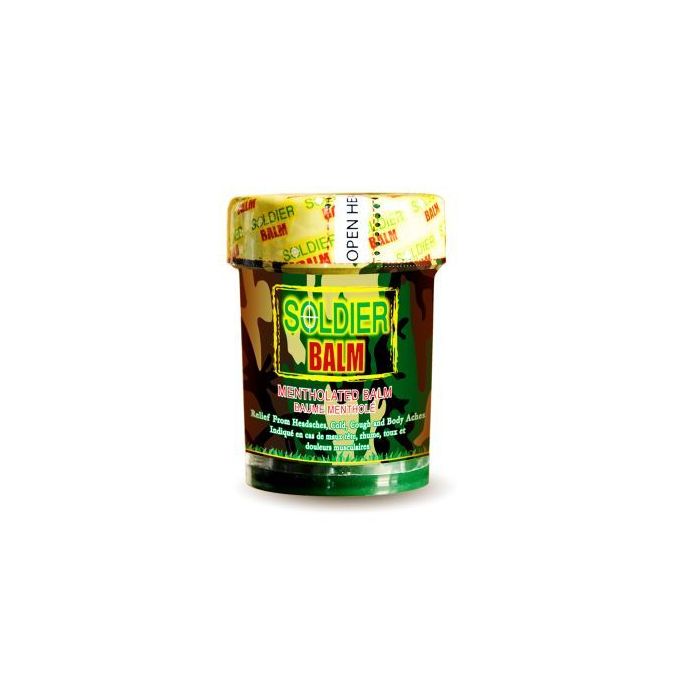 Ghandour Cosmetics Soldier Mentholated Balm - 60g