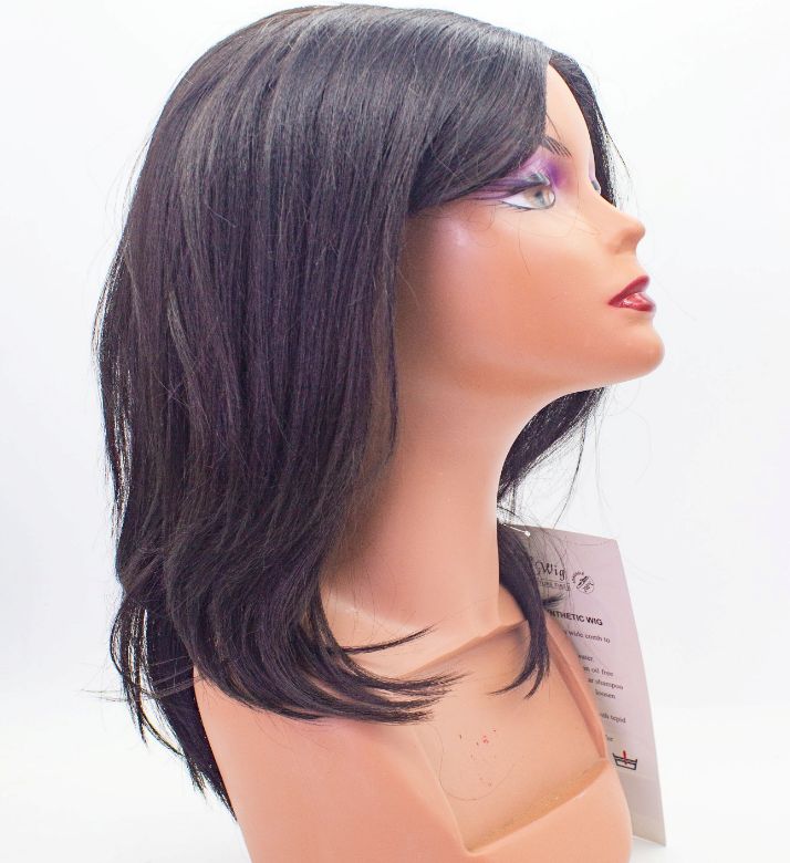 NOBLE LACE WIG- LACE U-P DAPHNE COLOR 1B -Transparent Lace Front Human Hair Wigs
