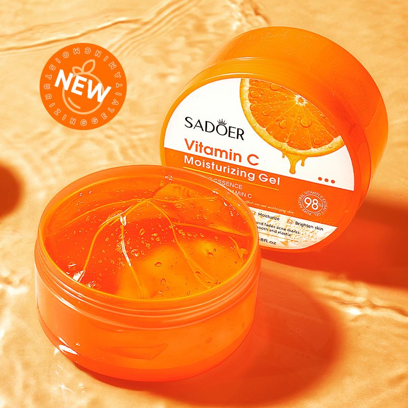 SADOER Vitamin C Moisturizing Gel - Hydrate, Brighten & Soothe Skin Naturally