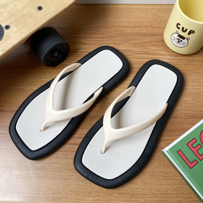 non-slip soft-bottomed flip-flops casual personality comfortable sandals Women and men