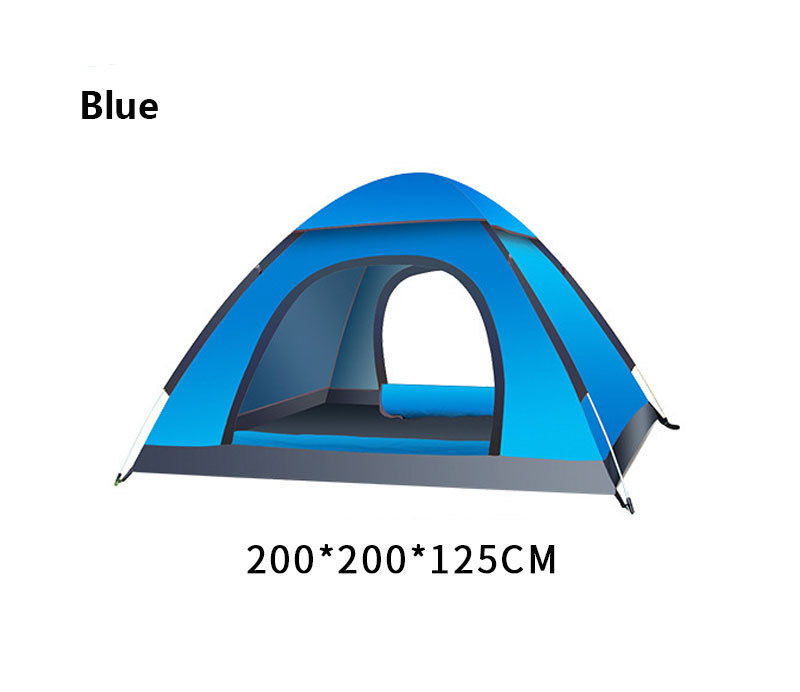 MBX 1Pcs Automatic Tent Outdoor Family Camping Tent Easy Open Camp Tents Ultralight Instant Shade For 1-2 Person Tourist Hiking Tent