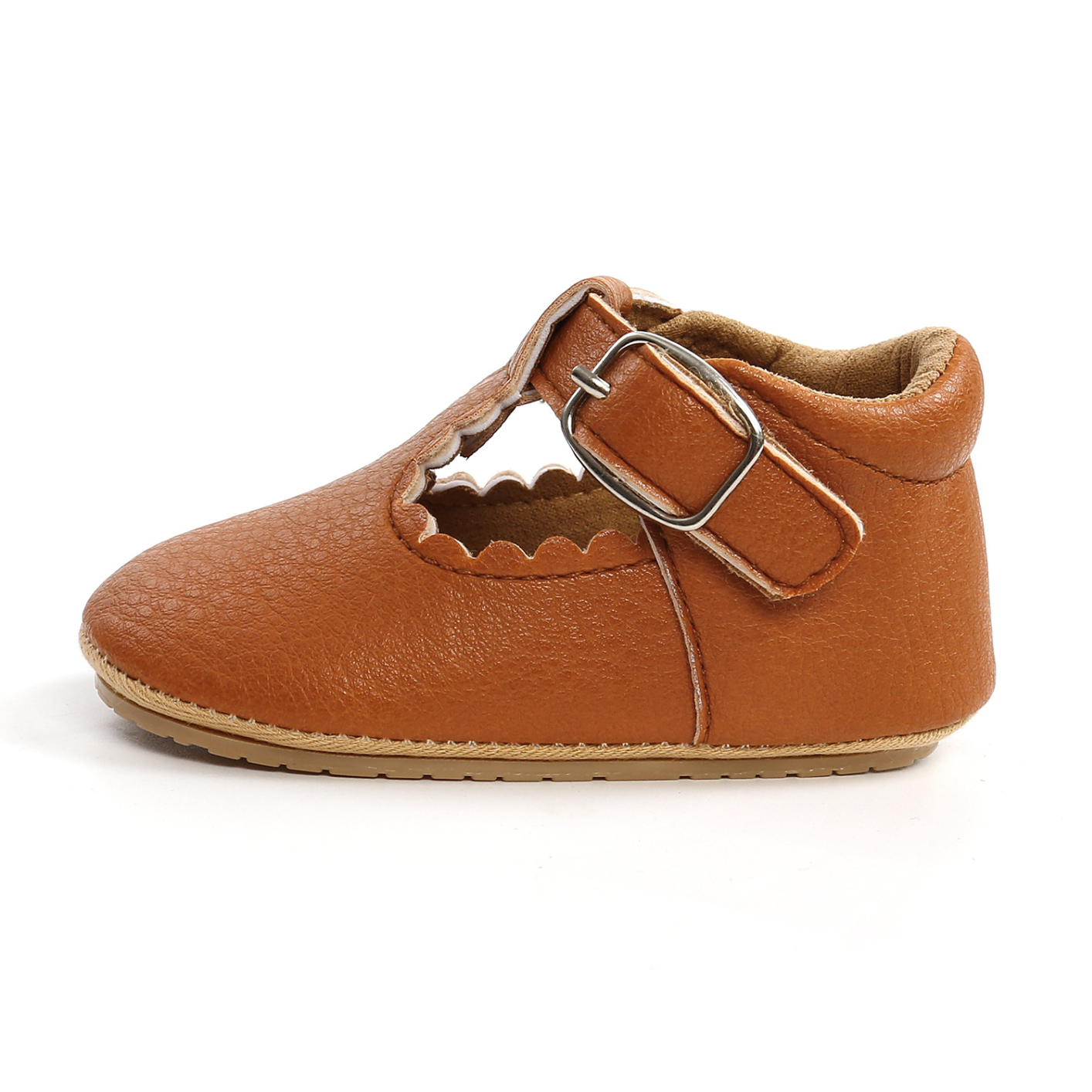 1988 baby leather casual shoes soft rubber shoes toddler shoes for boys and girls