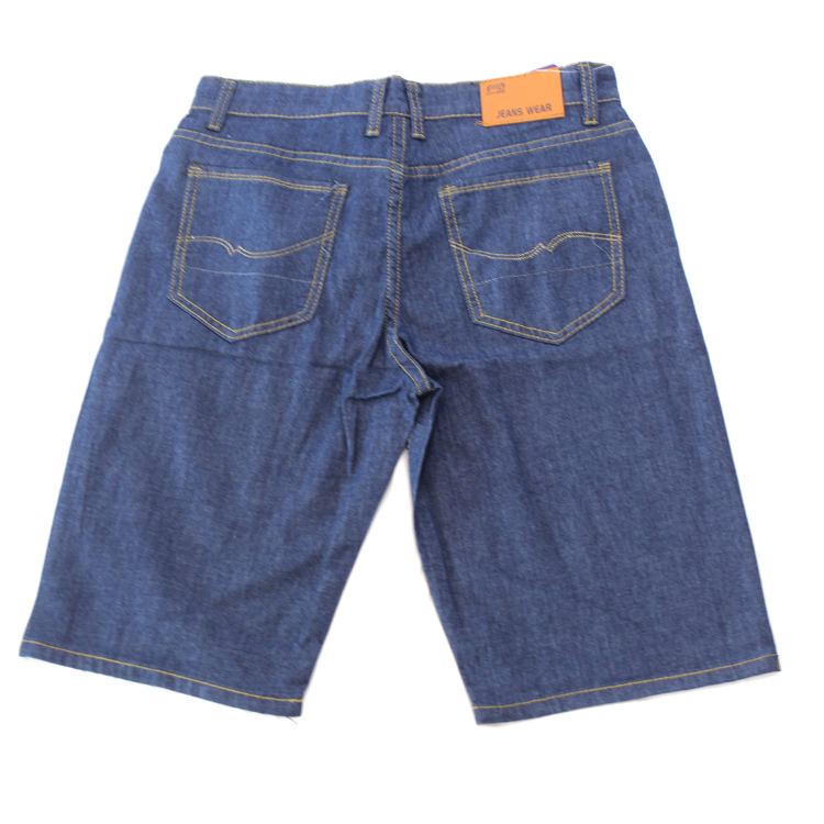 Men's 023 Casual Loose Straight Denim Short Rugged Wear Jeans