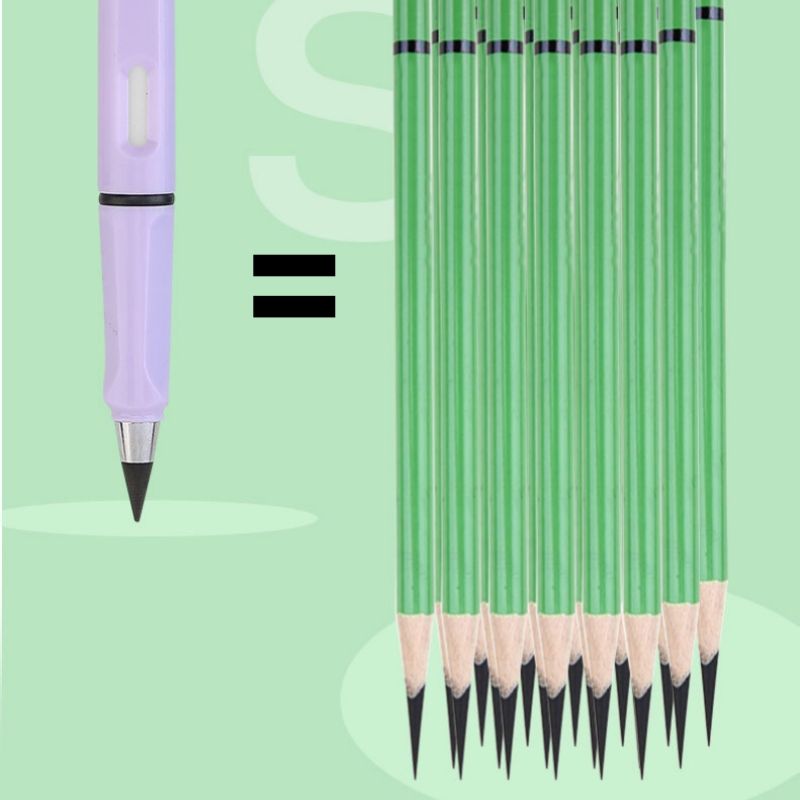 Colored pencil, no ink, no sharpening, eternal upright posture, pencil for drawing and writing, erasable and not easily broken CRRSHOOP free shipping colored pen 