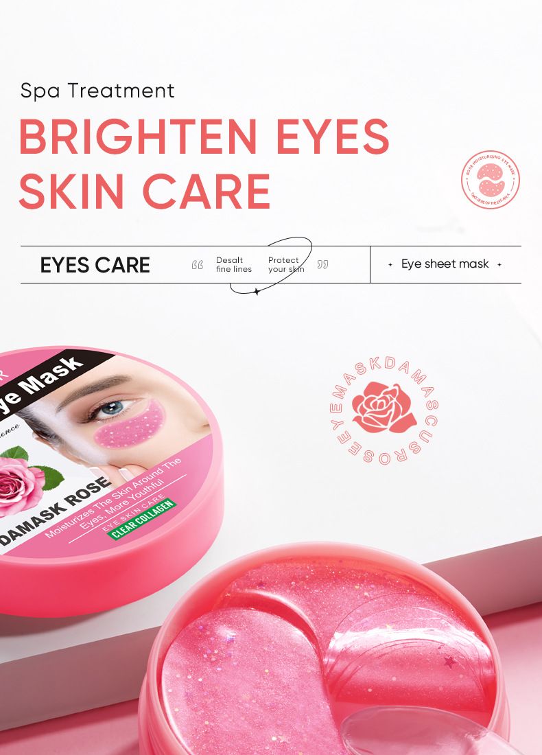 Rose Starry Sky Eye Mask Hydrating Eye Care Eye Mask