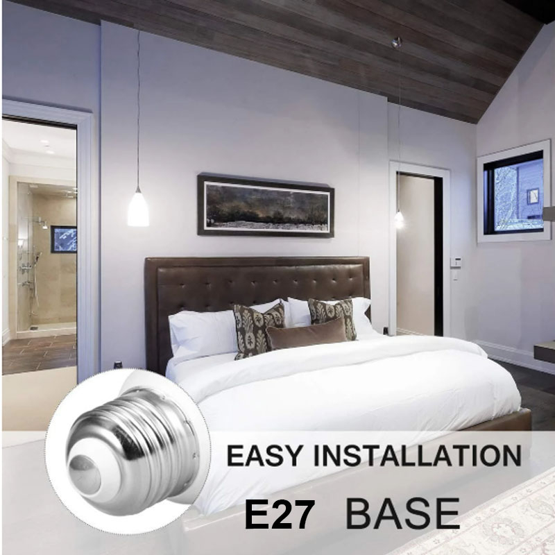 Leopard Cat LED E27 B22 Spiral Cylindrical Energy-saving Bulb 7W 12W 15W 20W Tubular LED Light Bulb AC220V  360 Degree Lamp Indoor Bar Coffee Bar Bedroom Home Lighting Decoration