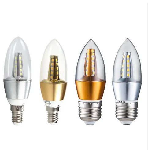 high quality led Candle Light Bulb C35 E27  5W 