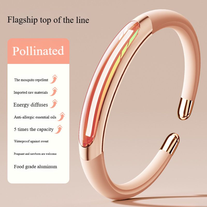 Mosquito repellent bracelet plant essential oil anti-mosquito artifact adult portable children baby vitality essential oil mosquito repellent bracelet
