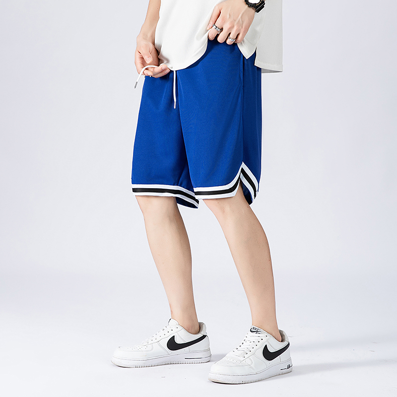 2022 Men Casual Shorts Summer New Running Fitness Fast-drying Trend Short Pants Loose Basketball Training Pants 2206