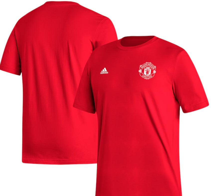 Manchester United Red Regular Size T-Shirts for Men