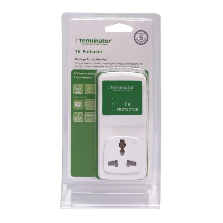 TV Auto Protector Universal Socket with 13A Plug