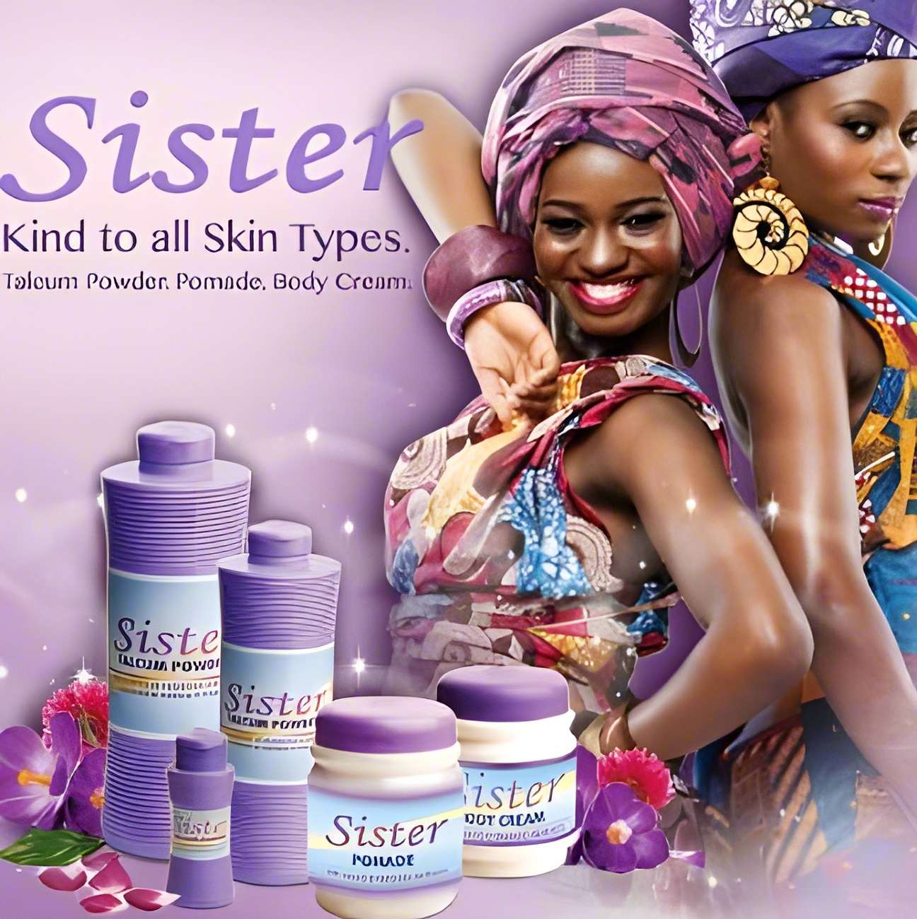 Sister Talcum Powder-180g/500g
