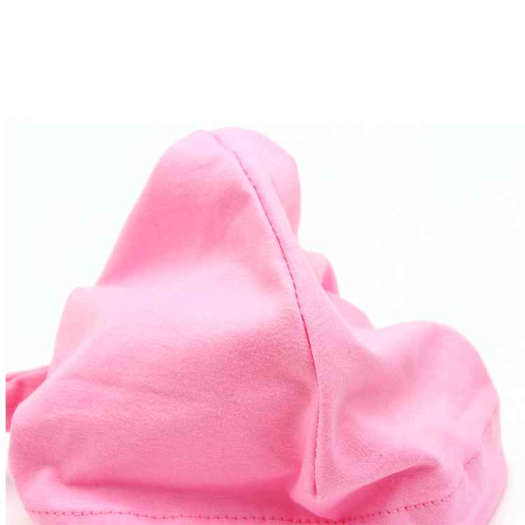 Newborn Baby's Cap Cotton Soft Rabbit Ears Hat Pink 1Pcs/Bag