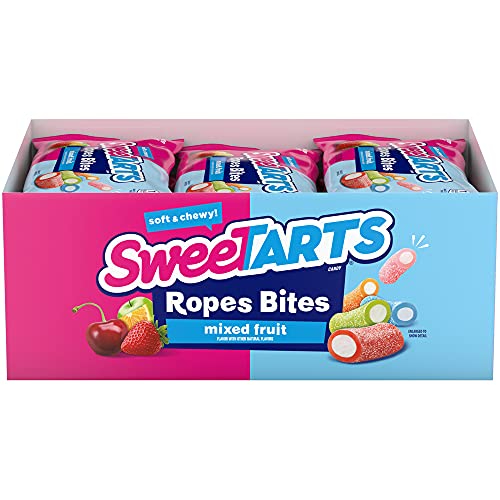 SWEETARTS SHOCKERS SOUR CHEWY ROLLS CANDIES