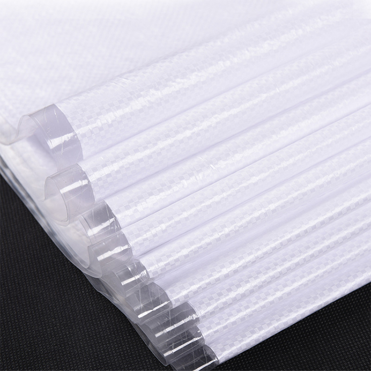 White Waterproof Woven Polypropylene Bags Reusable for Multipurpose Style B