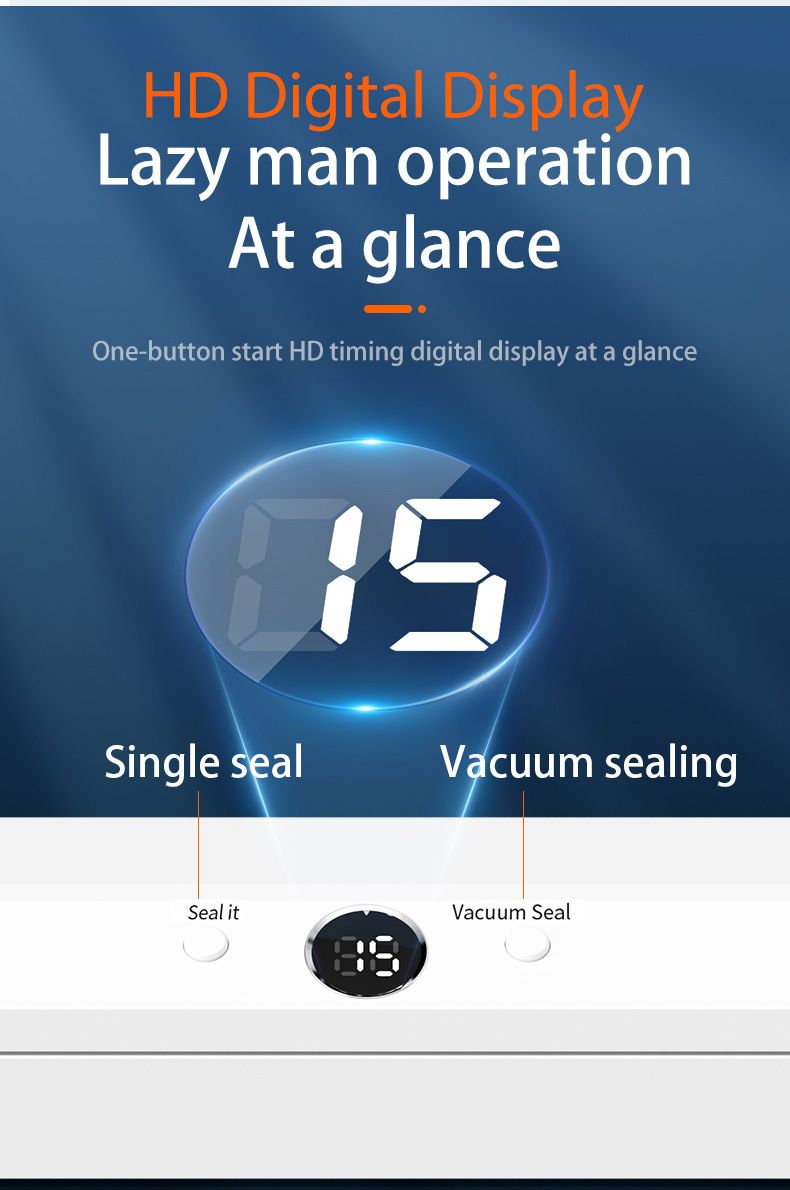 Vacuum machine small vacuum sealer snack food packaging machine automatic sealing bag household plastic seal preservation