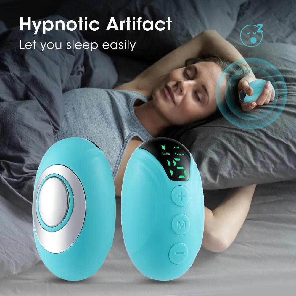 Handheld Sleep Aid EMS Microcurrent Help Sleep Relieve Insomnia Instrument Pressure Relief Sleep Device Night Therapy Relaxation