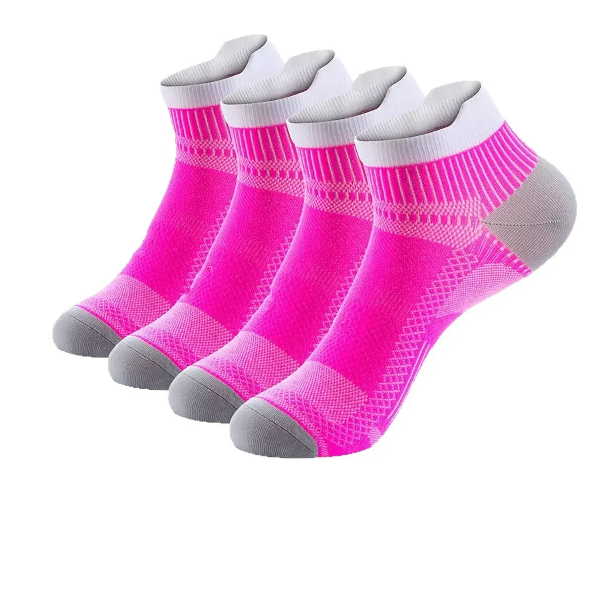 Unisex Thick Hiking Socks, Wear-Resistant Outdoor Trekking Socks for Mountain Climbing, Camping and Travel, Breathable Cushioned Sports Socks for Men and Women

