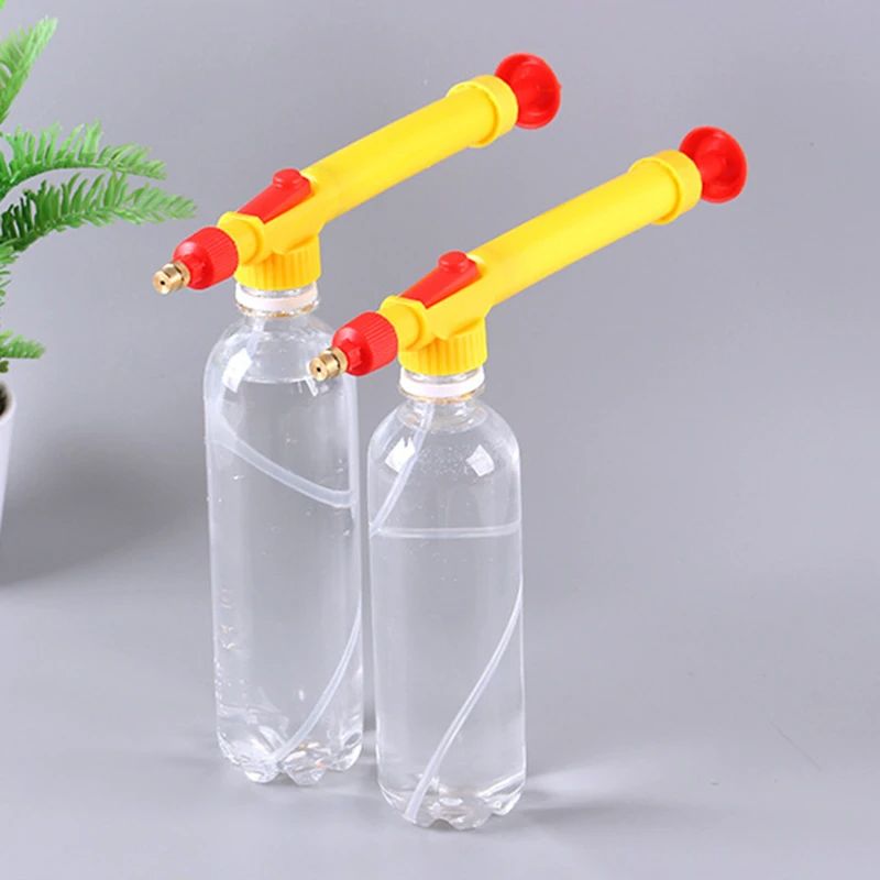 Manual High Pressure Air Pump Sprayer Adjustable Drink Bottle Spray Head Nozzle Garden Watering Tool Sprayer Agriculture Tools