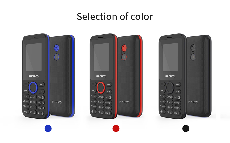 IPRO A6Mini Feature Phone 1.77inch Bar Mobile Phones Cellphone Phone Original Manufacture