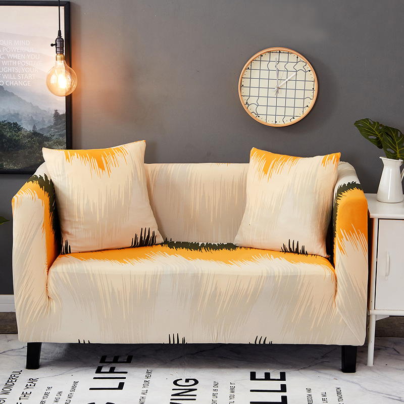 Elastic Four-seat Sofa Cover All-inclusive Cover Four Seasons Universal Combination Living Room Sofa Cover Full Cover
