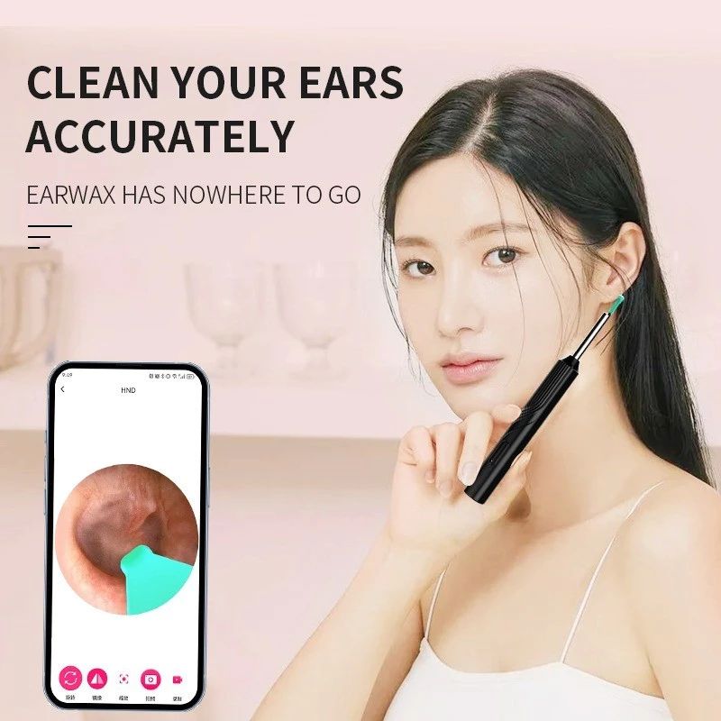 Smart Visual Earpick With Camera For Baby Adult Otoscope Endoscope Camera for Android IOS Earwax Removal