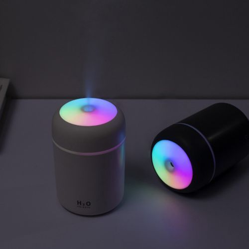 TiLECC 300mL USB Air Humidifier Colorful Light Quiet