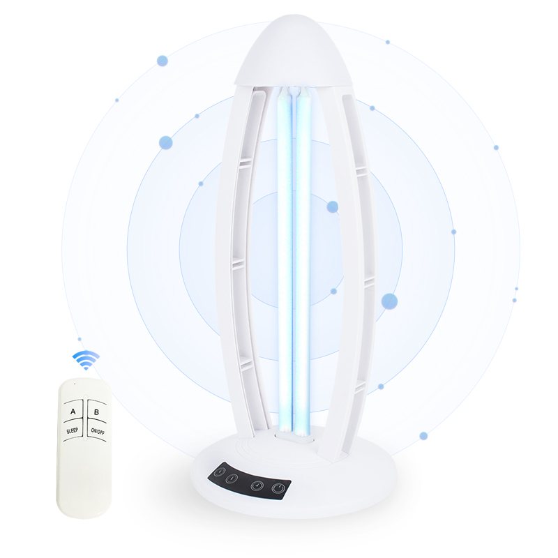 AUNONT Ultraviolet Disinfection Lamp Mites Ozone Ultraviolet Sterilization Lamp Household Ultraviolet Sterilization Lamp White
