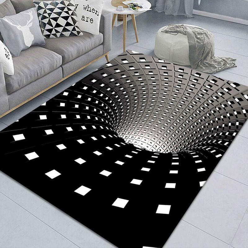 40*60cm ,50*80cm Carpet living room, bedroom coffee table mat, 3D geometric illusion floor mat CRRSHOP home decor carpet free shipping# 07 